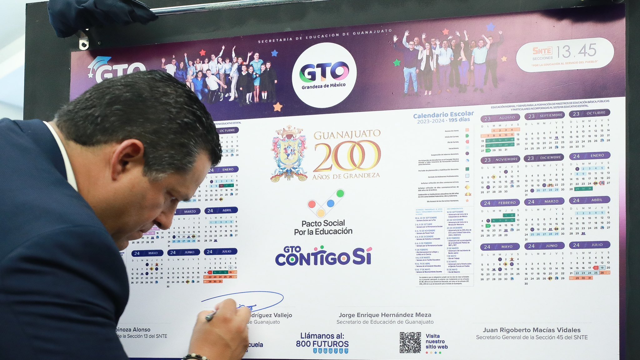 Calendario Escolar 20232024 en Guanajuato incluye celebraciones por